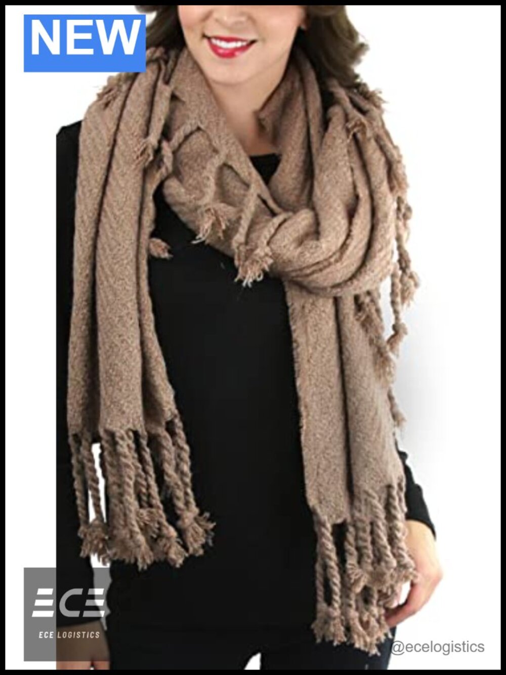 Women's Winter Scarf Shawl Wrap Cashmere Rayon One Size